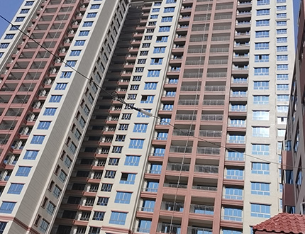 工程项目案例_广东仿石漆_软瓷洞石夯土板布纹石_鎏金板厂家-万彩吧建材